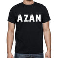 azan Men's Short Sleeve Round Neck T-shirt 00016
