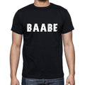 baabe, Men's Short Sleeve Round Neck T-shirt 00003