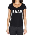 baar, German Cities Black, Women's Short Sleeve Round Neck T-shirt 00002