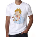 Baby Cupid Men's tee, White, 100% Cotton 00156