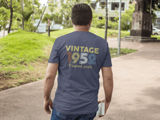 Ultrabasic - Homme Graphique Vintage 1952 T-Shirt Denim
