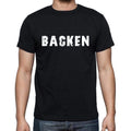backen, Men's Short Sleeve Round Neck T-shirt