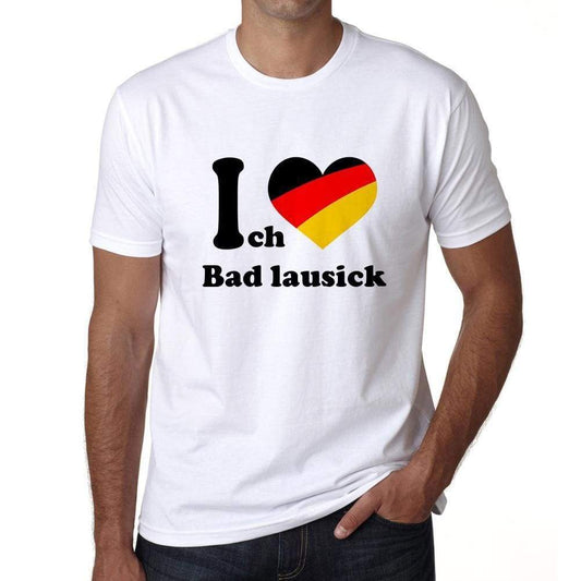 Bad Lausick Mens Short Sleeve Round Neck T-Shirt 00005 - Casual