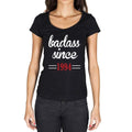 Badass Since 1994 Women's T-shirt Black Birthday Gift 00432