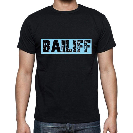 Bailiff T Shirt Mens T-Shirt Occupation S Size Black Cotton - T-Shirt