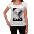 Bald eagle Women's Short Sleeve Round Neck T-shirt 00111