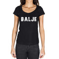 balje, German Cities Black, Women's Short Sleeve Round Neck T-shirt 00002
