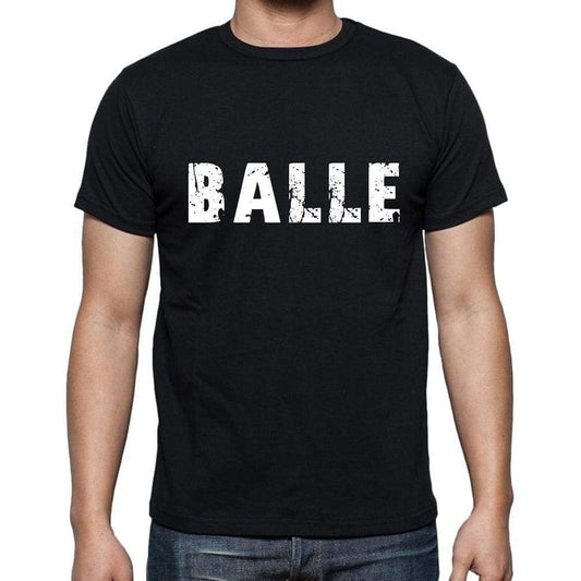 Balle French Dictionary Mens Short Sleeve Round Neck T-Shirt 00009 - Casual