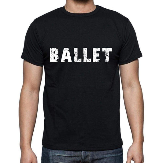 Ballet Mens Short Sleeve Round Neck T-Shirt 00004 - Casual