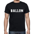 ballon, French Dictionary, Men's Short Sleeve Round Neck T-shirt 00009