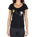 Banana Bomb Black Gift Tshirt, Black Women's T-shirt 00190
