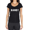 bandy, T-Shirt for women, t shirt gift, black