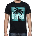 baras, beach holidays in baras, beach t shirts, Men's Short Sleeve Round Neck T-shirt 00028