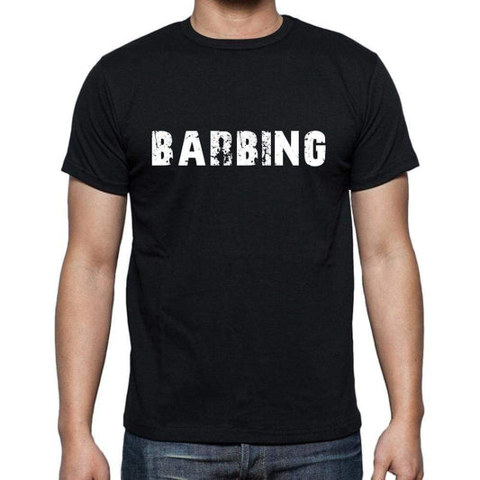 Barbing Mens Short Sleeve Round Neck T-Shirt 00003 - Casual