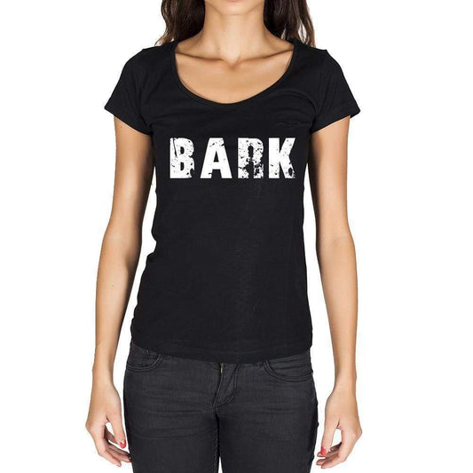 Bark German Cities Black Womens Short Sleeve Round Neck T-Shirt 00002 - Casual