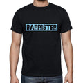 Barrister t shirt, mens t-shirt, occupation, S Size, Black, Cotton