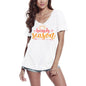ULTRABASIC Women's V-Neck T-Shirt Beach Season - Short Sleeve Tee Shirt Tops