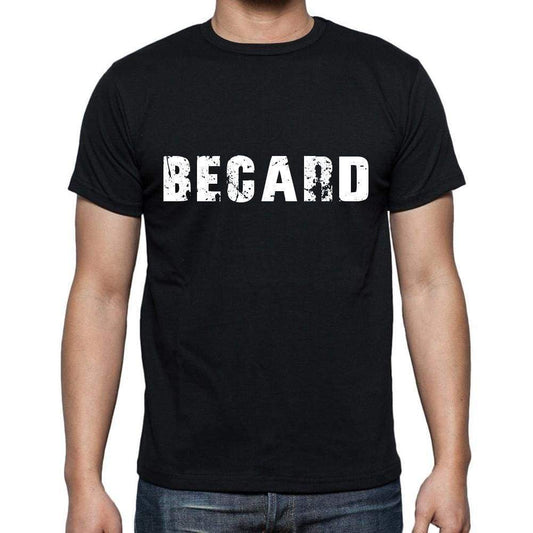 Becard Mens Short Sleeve Round Neck T-Shirt 00004 - Casual