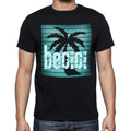 becici, beach holidays in becici, beach t shirts, Men's Short Sleeve Round Neck T-shirt 00028