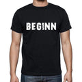 beginn, Men's Short Sleeve Round Neck T-shirt
