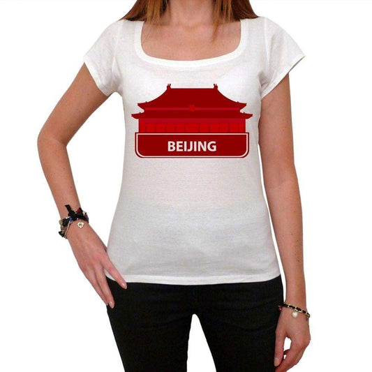 Beijing Tshirt Womens Short Sleeve Scoop Neck Tee 00181