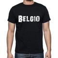 Belgio, Herren-Kurzarm-Rundhals-T-Shirt 00017