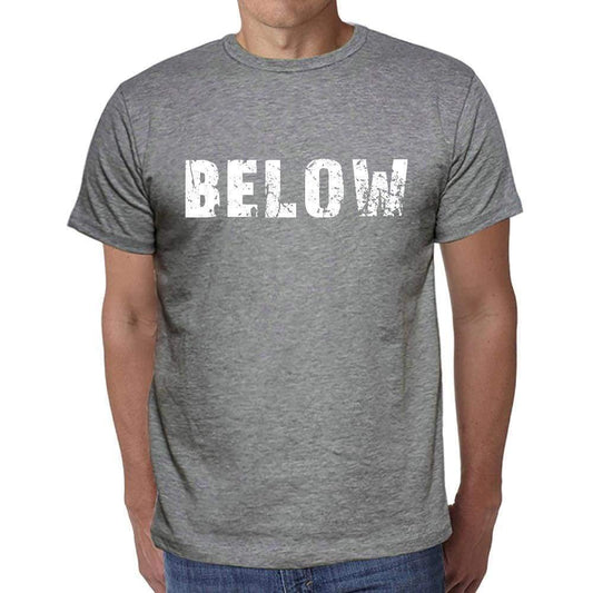 Below Mens Short Sleeve Round Neck T-Shirt 00042 - Casual