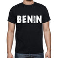 benin Men's T-Shirt Short Sleeve Round Neck Black t shirt for men