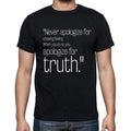 Benjamin Disraeli quote t shirts,"Never apologize for",t shirts men,black