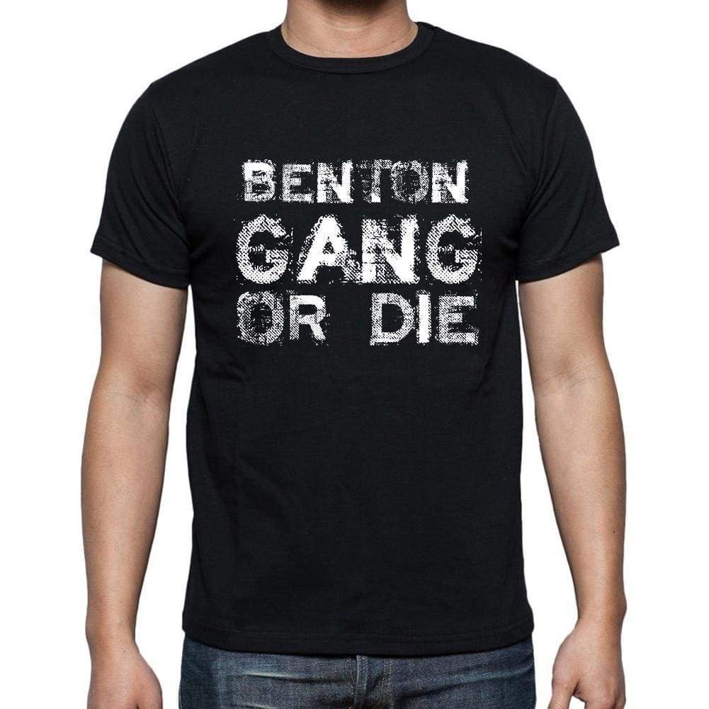 Benton Family Gang Tshirt Mens Tshirt Black Tshirt Gift T-Shirt 00033 - Black / S - Casual