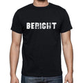 Bericht, Kurzarm-T-Shirt für Herren mit Rundhalsausschnitt