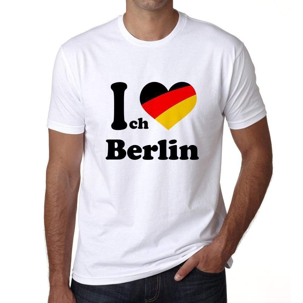 'Berlin, <span>Men's</span> <span>Short Sleeve</span> <span>Round Neck</span> T-shirt 00005 - ULTRABASIC