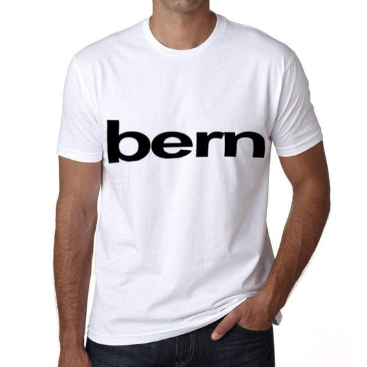 Bern <span>Men's</span> <span><span>Short Sleeve</span></span> <span>Round Neck</span> T-shirt 00047 - ULTRABASIC
