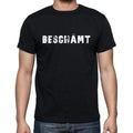 besch?¤mt, Men's Short Sleeve Round Neck T-shirt
