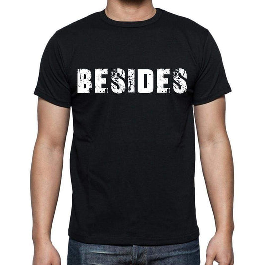 Besides Mens Short Sleeve Round Neck T-Shirt Black T-Shirt En