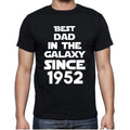 Best Dad, 1952 Best Dad Men's T shirt Black Birthday Gift 00112