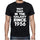 Best Dad 1956 Best Dad Mens T Shirt Black Birthday Gift 00112 - Black / Xs - Casual
