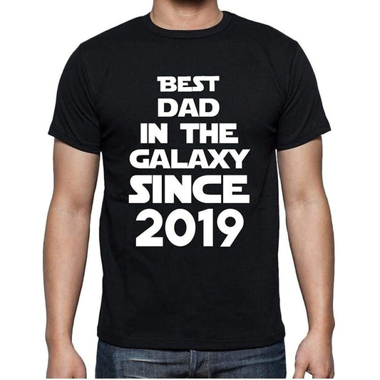 Best Dad 2019 Best Dad Mens T Shirt Black Birthday Gift 00112 - Black / Xs - Casual