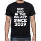 Best Dad 2029 Best Dad Mens T Shirt Black Birthday Gift 00112 - Black / Xs - Casual