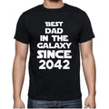 Best Dad, 2042 Best Dad Men's T shirt Black Birthday Gift 00112