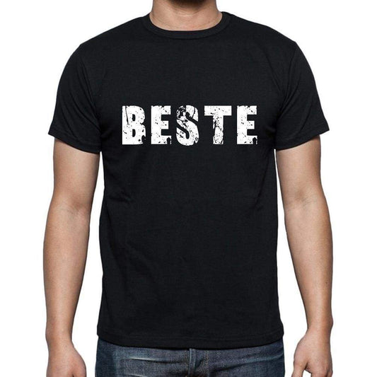 Beste Mens Short Sleeve Round Neck T-Shirt - Casual