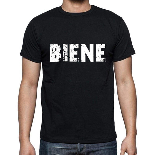 Biene Mens Short Sleeve Round Neck T-Shirt - Casual