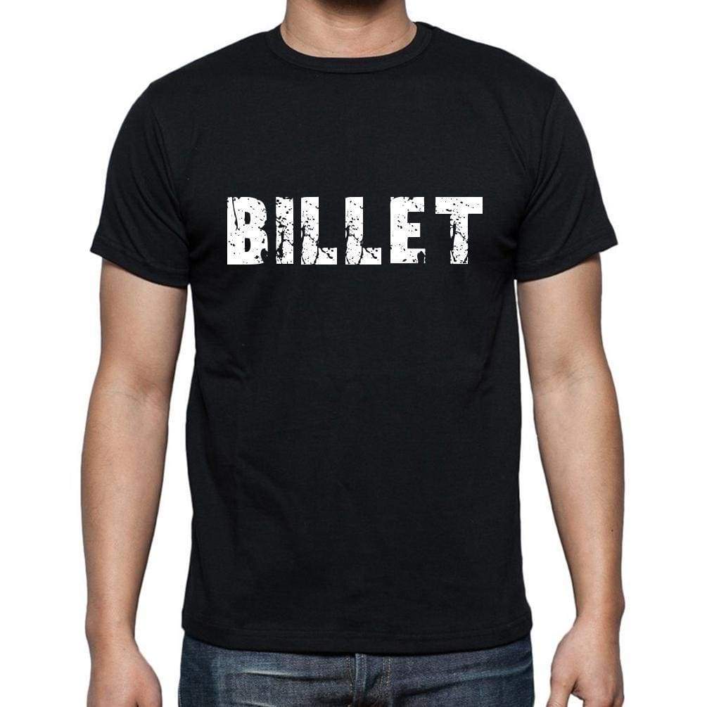 Billet French Dictionary Mens Short Sleeve Round Neck T-Shirt 00009 - Casual