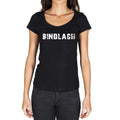 bindlach, German Cities Black, Women's Short Sleeve Round Neck T-shirt 00002