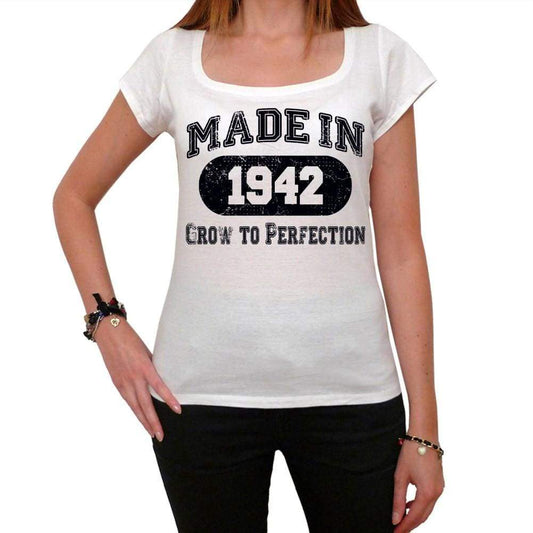 Birthday Gift Made 1942 T-Shirt Gift T Shirt Womens Tee - White / Xs - T-Shirt