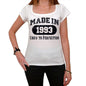 Birthday Gift Made 1993 T-Shirt Gift T Shirt Womens Tee - White / Xs - T-Shirt