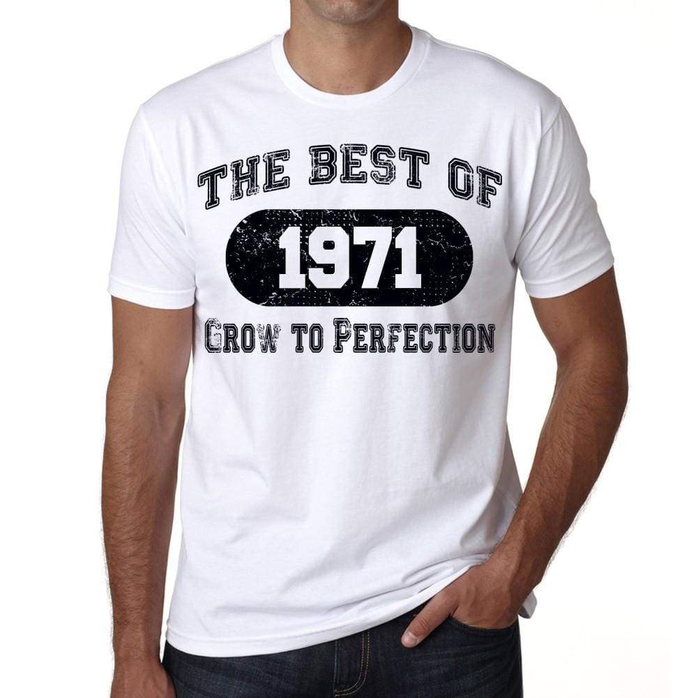 Birthday Gift The Best Of 1971 T-Shirt Gift T Shirt Mens Tee - S / White - T-Shirt