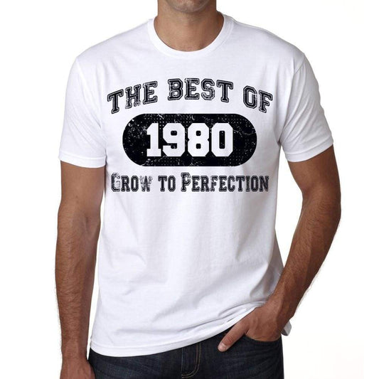 Birthday Gift The Best Of 1980 T-Sirt Gift T Shirt Mens Tee - S / White