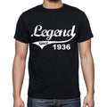 Birthday gifts for him, 1936 t shirts men, vintage, black, t-shirt, round neck mens t-shirt