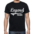 Birthday gifts for him, 1944 t shirts men, vintage, black, t-shirt, rounded neck mens t-shirt